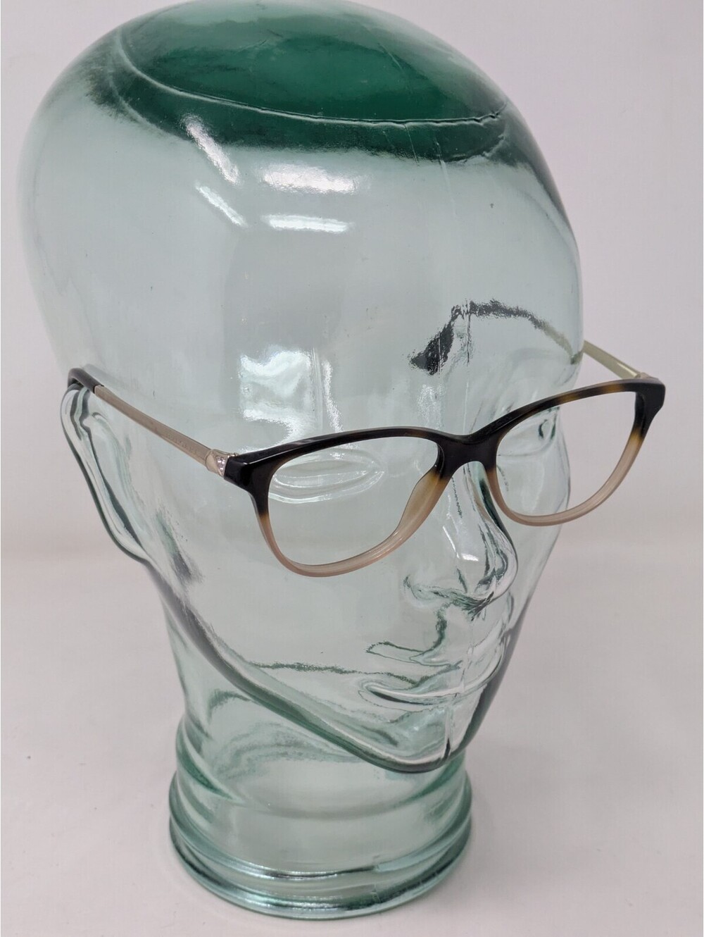 BVLGARI BV 4108B 5362 Womens Pale Gold Tortoise Brown Eyeglasses- Frames Only